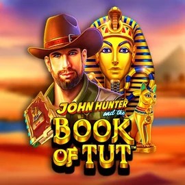 John Hunter and the Book of Tut by Pragmatic Play, showcased at robocats.es – game logo