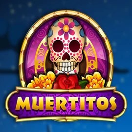 Muertitos game by Red Rake Gaming – logo hosted on Robocat Casino