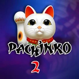 Pachinko 2 slot logo by Vibra Gaming at Robocat Casino