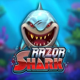 Razor Shark by Push Gaming, showcased at robocats.es – game logo