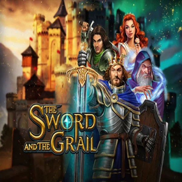 The Sword and the Grail slot visual from Play'n GO available on robocats.es